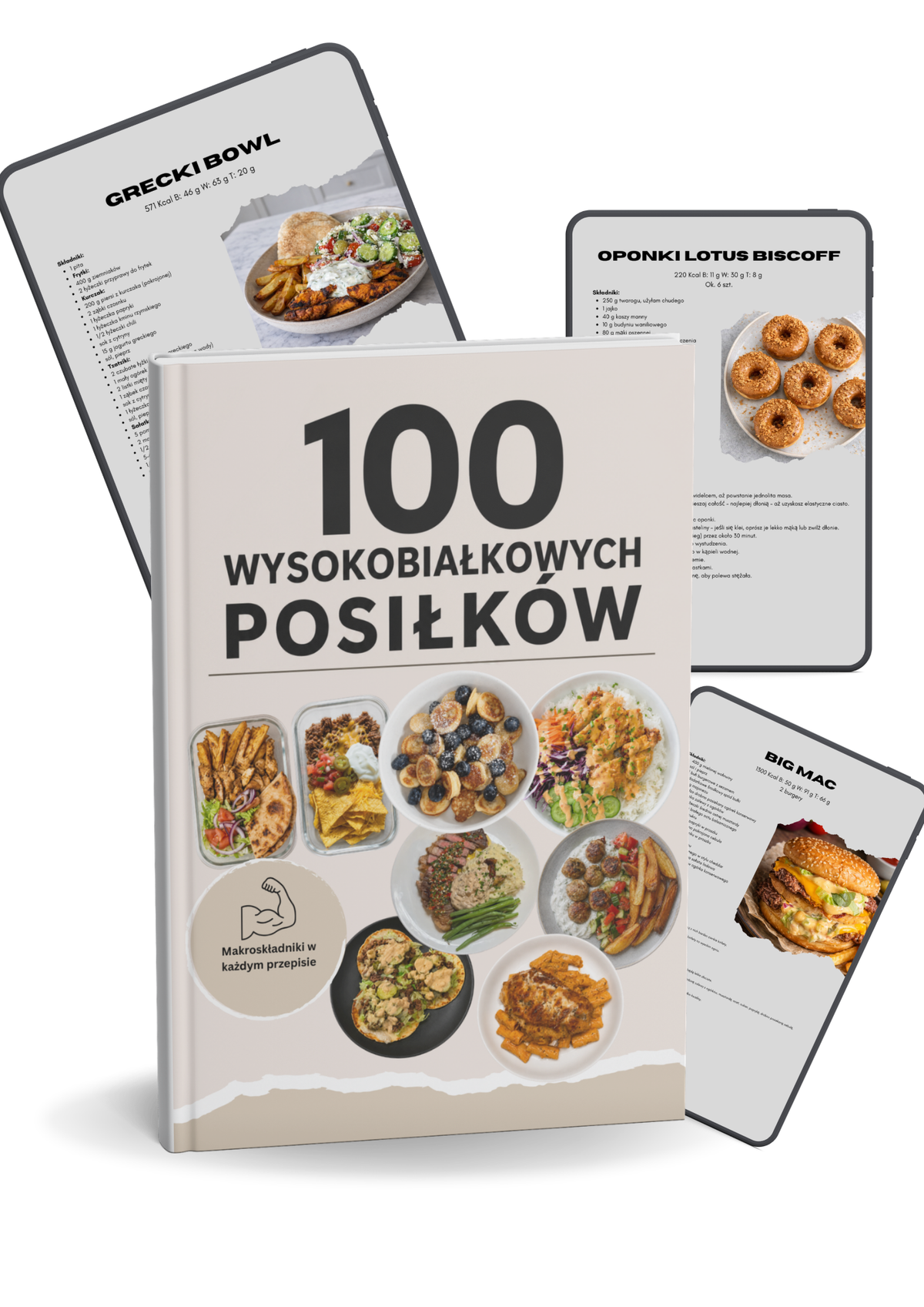 100 Wysokobiałkowych posiłków