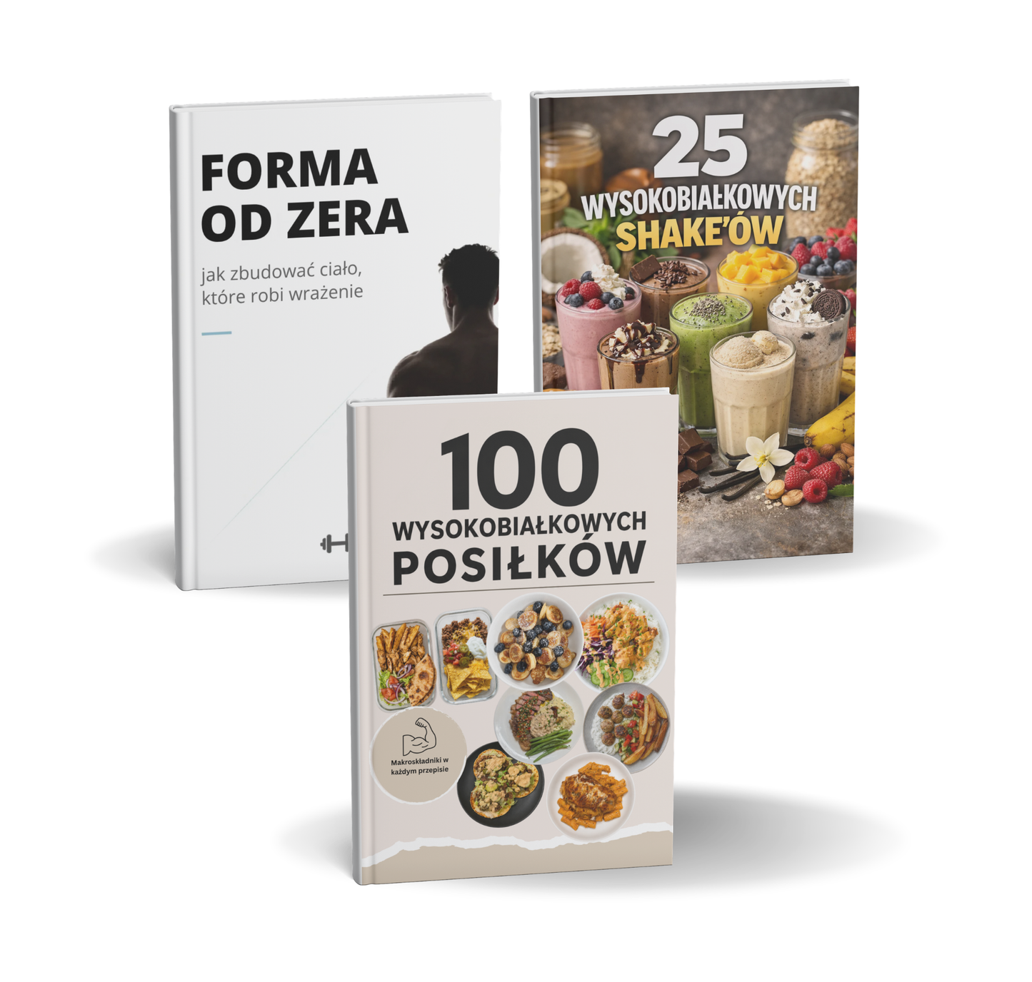 Sylwetka od Kuchni do Siłowni - Pakiet 3 E-booków