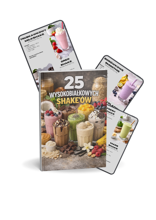 25 wysokobiałkowych Shake’ów